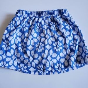 18 months girl skirt with bloomer inside.